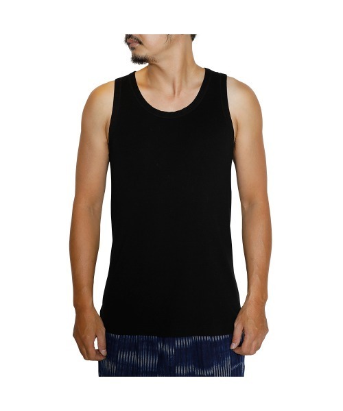 CALEE（キャリー）の「VINTAGE REPRODUCT TANK TOP <EXCLUSIVE>（タンクトップ・メンズ・ブラック/ホワイト・FREE）」の2枚目の写真