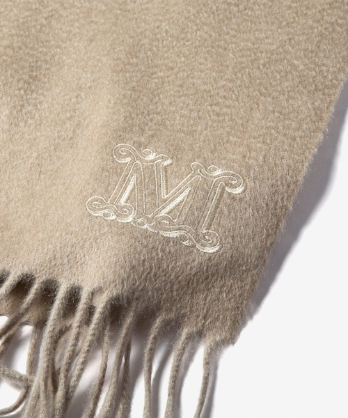 MAX MARA STOLA 28X206 CM CASHMERE CON M GRAZIATA マックス