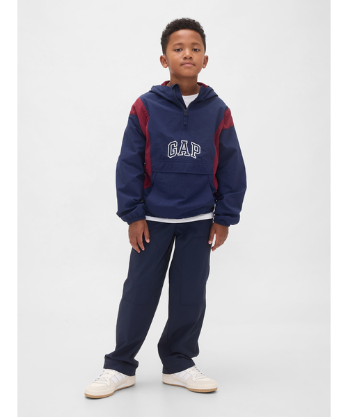 GAP(ギャップ)の「リサイクル素材100% ナイロン アノラック ジャケット (キッズ )(ナイロンジャケット・キッズ・ネイビー/ブラック・110cm/120cm/130cm/140cm/150cm/160cm)」の7枚目の写真