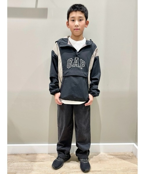 セール】リサイクル素材100% ナイロン アノラック ジャケット (キッズ