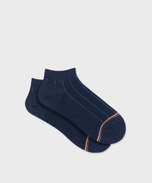 *Paul Smith* アンクルロゴ ショートソックス クロップドロゴ 2つ折り財布（サックスブルー） ｜ポール・スミス