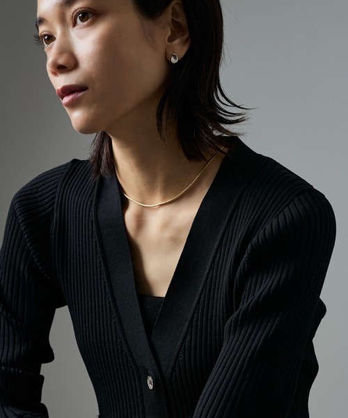 WEB限定】Vネックペプラムカーディガン 2（カーディガン/ボレロ