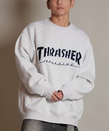THRASHER/スラッシャー トレーナー スウェット クルーネック ロゴ 裏起毛 254TH1TR063