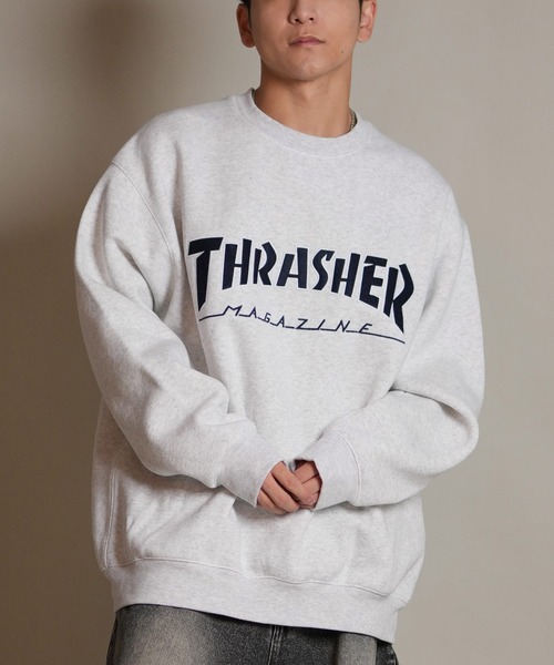 セール】THRASHER/スラッシャー トレーナー スウェット クルーネック
