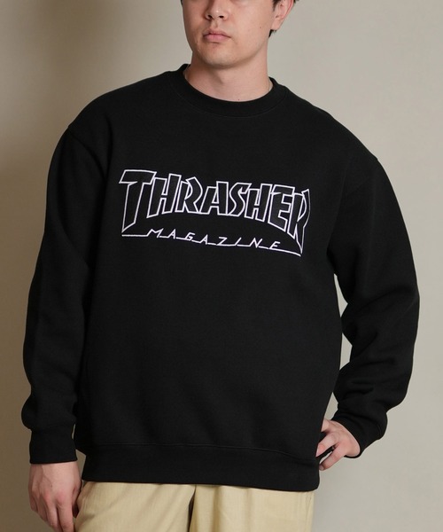 セール】THRASHER/スラッシャー トレーナー スウェット クルーネック