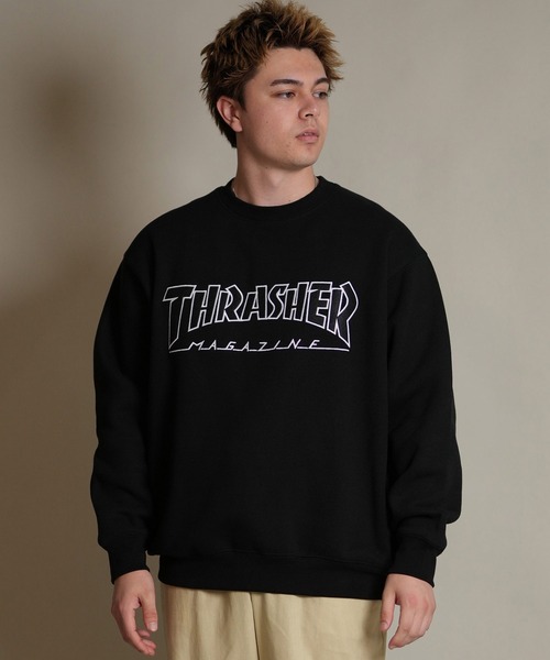 セール】THRASHER/スラッシャー トレーナー スウェット クルーネック