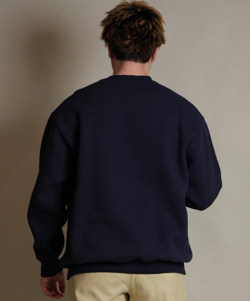 THRASHER(スラッシャー)の「THRASHER/スラッシャー トレーナー スウェット クルーネック ロゴ 裏起毛 254TH1TR063(スウェット・メンズ・ホワイト/ネイビー/ブラック・M/L/XL)」の18枚目の写真