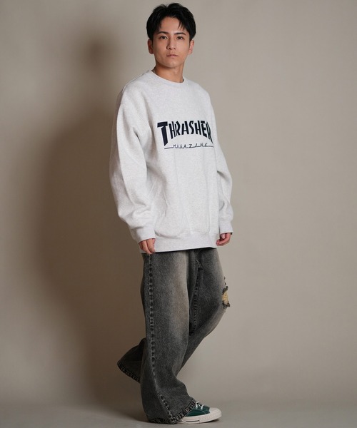 セール】THRASHER/スラッシャー トレーナー スウェット クルーネック