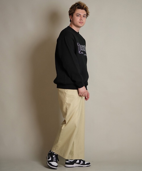 THRASHER(スラッシャー)の「THRASHER/スラッシャー トレーナー スウェット クルーネック ロゴ 裏起毛 254TH1TR063(スウェット・メンズ・ホワイト/ネイビー/ブラック・M/L/XL)」の16枚目の写真