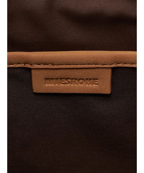 MIESROHE（ミースロエ）の「ワイドフレームショルダーバッグ（ショルダーバッグ・レディース・ベージュ/ブラック・F）」の10枚目の写真