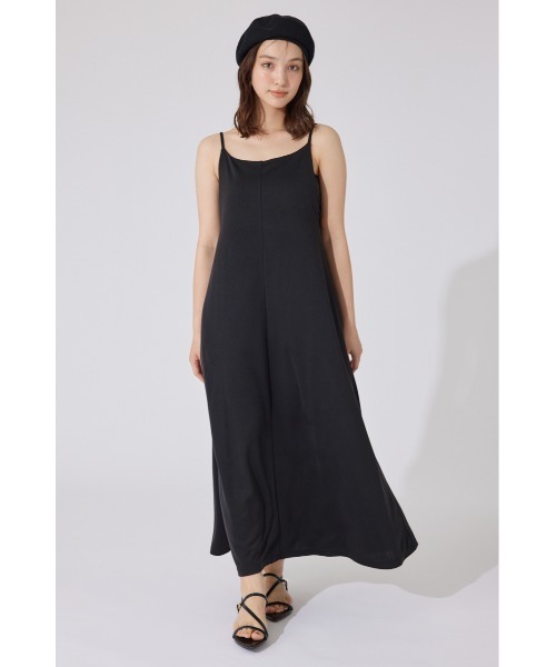 rienda（リエンダ）の「リラックスカットキャミワンピース 秋服 夏服（ワンピース・レディース・バーガンディー/ベージュ/ブラック・FREE）」の14枚目の写真