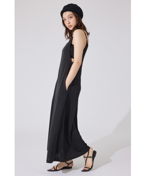rienda（リエンダ）の「リラックスカットキャミワンピース 秋服 夏服（ワンピース・レディース・バーガンディー/ベージュ/ブラック・FREE）」の15枚目の写真
