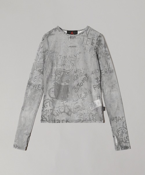 NIKE WMNS JORDAN AIR JORDAN L/S TOP HQ9175-07（Tシャツ