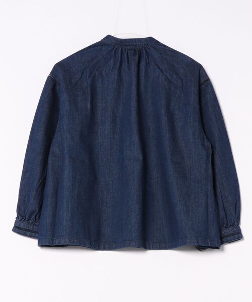 A.P.C.（アーペーセー）の「BLOUSE BETH（シャツ/ブラウス・レディース・ネイビー・36/34）」の2枚目の写真