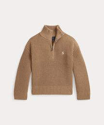 POLO RALPH LAUREN CHILDRENSWEAR（ポロ ラルフ ローレン チルドレンズウェア）の「コットン ハーフジップ セーター（ニット/セーター・キッズ）」