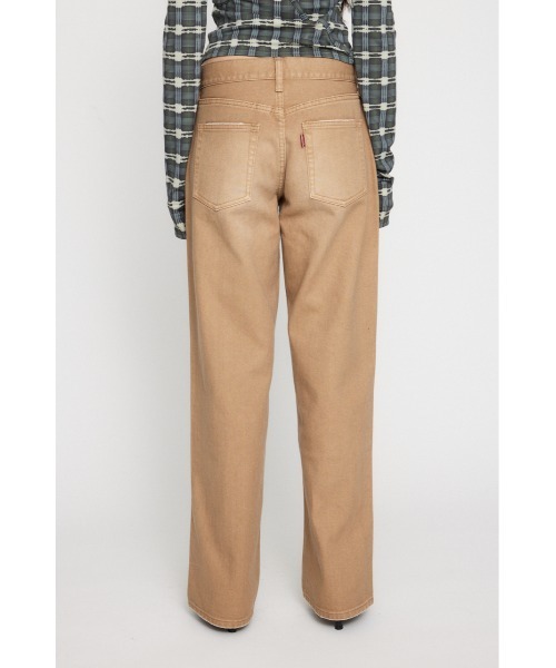 LAGUA GEM（ラグアジェム）の「COLOR VINTAGE ストレートデニム（デニムパンツ・レディース・カーキ/ベージュ・22inch/23inch/24inch/25inch/26inch）」の11枚目の写真