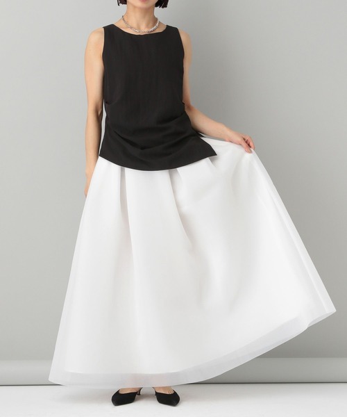 ダブルラッセルタックスカート（スカート）｜A part by