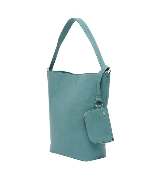 GENERAL IDEA(ジェネラルアイデア)の「GENERAL IDEA/ジェネラルアイディア eco suede basket shoulder bag ショルダーバッグ(ショルダーバッグ・レディース・キャメル/ベージュ/ブルー・FREE)」の18枚目の写真