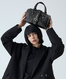 VELNUS（ベルナス）の「【VELNUS】Vintage design Boston shoulder handbag/ヴィンテージデザイン ボストンショルダーハンドバッグ（ショルダーバッグ）」