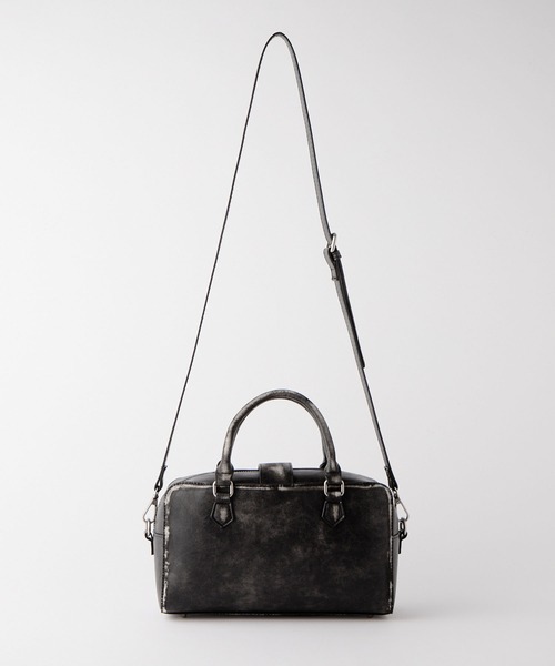 VELNUS（ベルナス）の「【VELNUS】Vintage design Boston shoulder handbag/ヴィンテージデザイン ボストンショルダーハンドバッグ（ショルダーバッグ・メンズ・ブラック・FREE）」の14枚目の写真