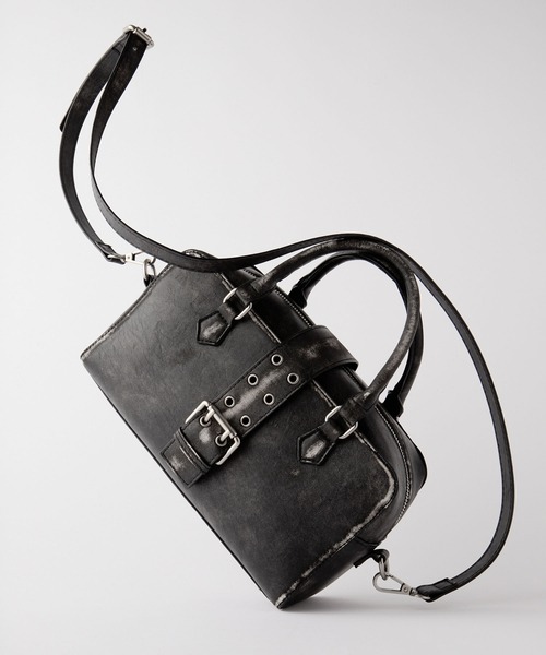 VELNUS（ベルナス）の「【VELNUS】Vintage design Boston shoulder handbag/ヴィンテージデザイン ボストンショルダーハンドバッグ（ショルダーバッグ・メンズ・ブラック・FREE）」の16枚目の写真