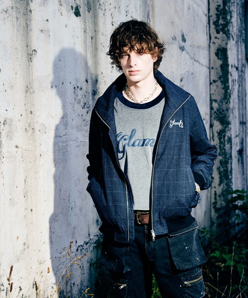 glamb（グラム）の「Spin Logo Velour Sweat / スピンロゴベロアスウェット（スウェット・メンズ・ブラック/グレー/ブラウン・S/M/L）」の11枚目の写真