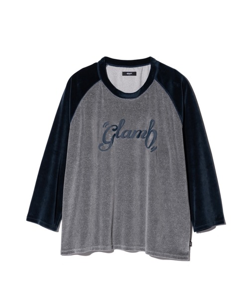 glamb（グラム）の「Spin Logo Velour Sweat / スピンロゴベロアスウェット（スウェット・メンズ・ブラック/グレー/ブラウン・S/M/L）」の5枚目の写真