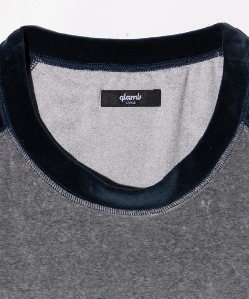 glamb（グラム）の「Spin Logo Velour Sweat / スピンロゴベロアスウェット（スウェット・メンズ・ブラック/グレー/ブラウン・S/M/L）」の15枚目の写真