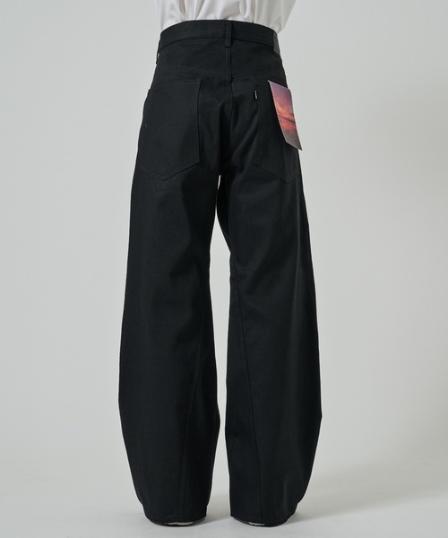 Jieda（ジエダ）の「【Jieda】3D WORK DENIM（デニムパンツ・メンズ・ブラック/インディゴブルー・1/2）」の11枚目の写真