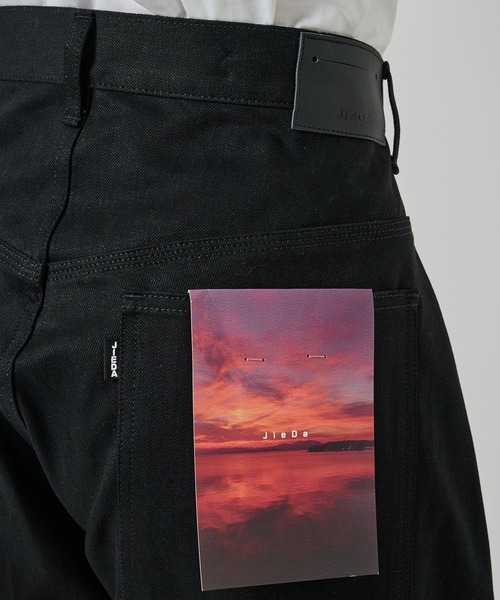 Jieda（ジエダ）の「【Jieda】3D WORK DENIM（デニムパンツ・メンズ・ブラック/インディゴブルー・1/2）」の17枚目の写真