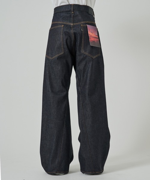 Jieda（ジエダ）の「【Jieda】3D WORK DENIM（デニムパンツ・メンズ・ブラック/インディゴブルー・1/2）」の20枚目の写真