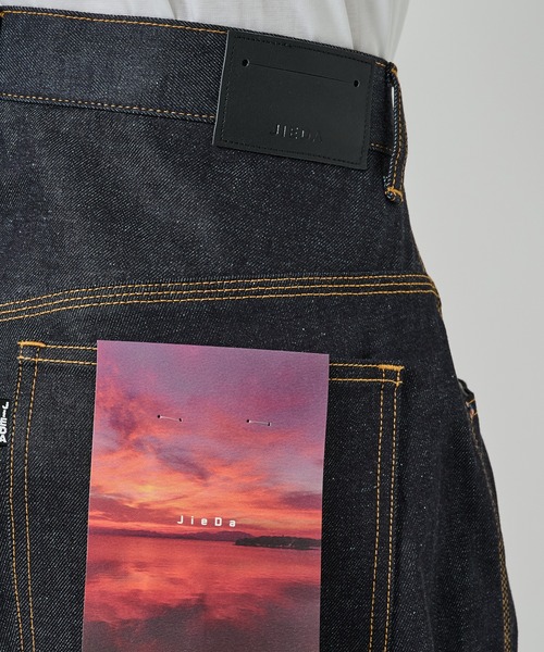 Jieda（ジエダ）の「【Jieda】3D WORK DENIM（デニムパンツ・メンズ・ブラック/インディゴブルー・1/2）」の22枚目の写真