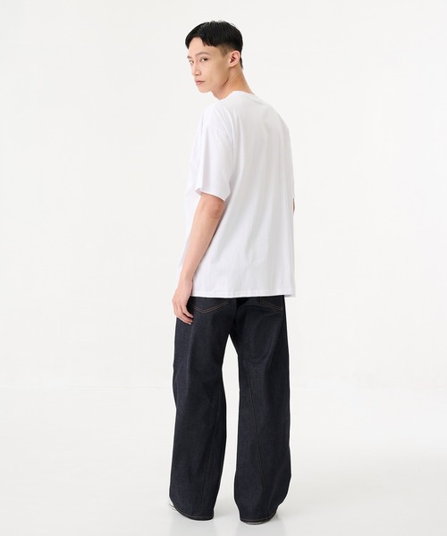 Jieda（ジエダ）の「【Jieda】3D WORK DENIM（デニムパンツ・メンズ・ブラック/インディゴブルー・1/2）」の8枚目の写真