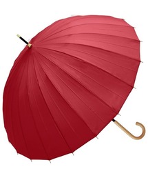 新品 日本製 赤と白のコントラストが美しい 上品和柄 高級長傘 UV加工 日傘 楽天市場】【2本買って1本無料】 雨傘 24本骨 高級 蛇の目風