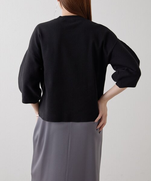 Drawing Numbers】コットン袖パフニットプルオーバー（ニット/セーター