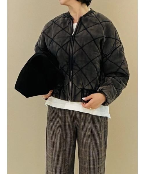 77circa キルティング ボンバー ジャケット 77circa キルティング ボンバー ジャケット