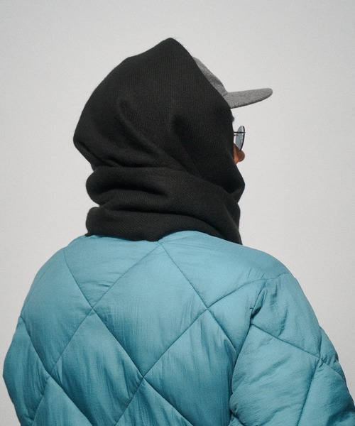 THE BOLDMAN(ザ ボールドマン)の「Short Flinge Muffler / ショートフリンジマフラー(マフラー・メンズ・ブラック/レッド/ブルー/グレー・FREE)」の5枚目の写真