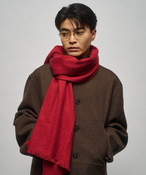 セール】Short Flinge Muffler / ショートフリンジマフラー（マフラー