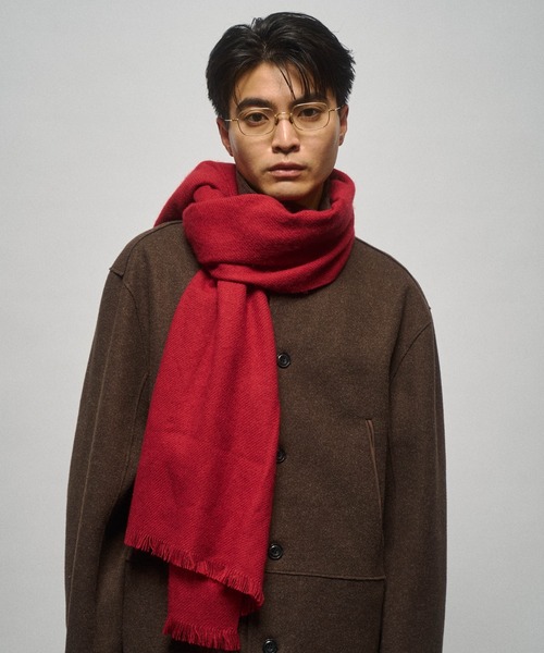 セール】Short Flinge Muffler / ショートフリンジマフラー（マフラー