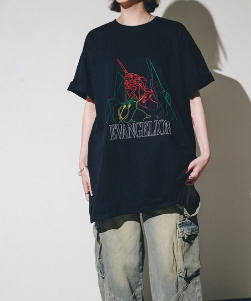 FRUIT OF THE LOOM(フルーツオブザルーム)の「《EVANGELION x FRUIT OF THE LOOM》6oz 刺繍 T(Tシャツ/カットソー・メンズ・ブラック系その他/ブラック/ホワイト系その他/ホワイト・X-LARGE)」の17枚目の写真