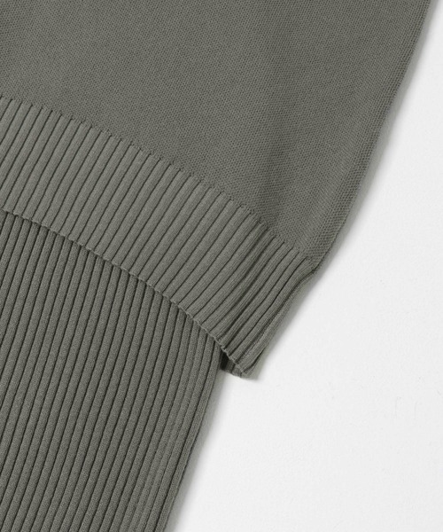 URBAN RESEARCH Sonny Label（アーバンリサーチサニーレーベル）の「『WEB限定』スウェットライクニット×スカートセットアップ（ワンピース・レディース・チャコールグレー/ブラック/ベージュ系その他・FREE）」の5枚目の写真