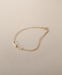 COCOSHNIK（ココシュニック）の「K10中空プリムキヘイループ ブレスレット（ブレスレット）」