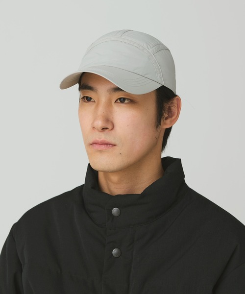 Snow Peak(スノーピーク)の「Snow Peak / Nylon Tussah Cap ナイロンタッサー キャップ 帽子(キャップ・メンズ・ネイビー/ブラック/ライトグレー・ONE SIZE)」の2枚目の写真