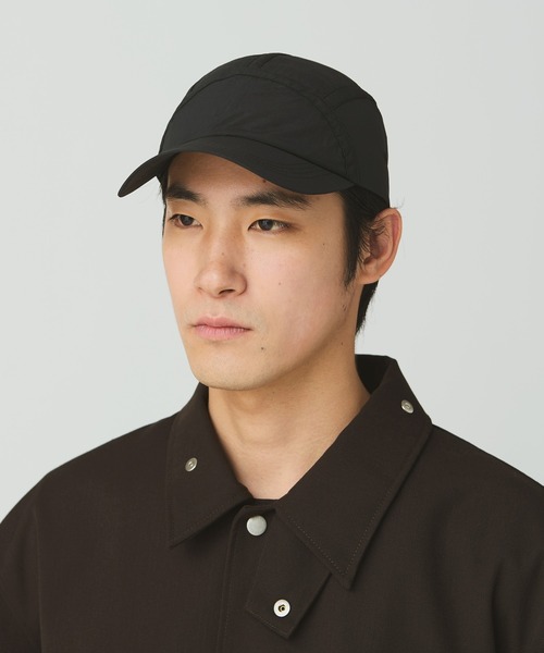 Snow Peak(スノーピーク)の「Snow Peak / Nylon Tussah Cap ナイロンタッサー キャップ 帽子(キャップ・メンズ・ネイビー/ブラック/ライトグレー・ONE SIZE)」の1枚目の写真