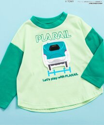 BIT'Z（ビッツ）の「【コラボ】プラレール4車種長Tシャツ（Tシャツ/カットソー）」