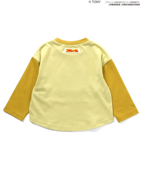 BIT'Z（ビッツ）の「【コラボ】プラレール4車種長Tシャツ（Tシャツ/カットソー・キッズ・レッド/イエロー/ブルー/グリーン・90/100/110/120/80/95）」の19枚目の写真