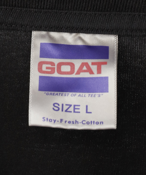 OUTDOOR PRODUCTS（アウトドアプロダクツ）の「GOAT PIGMENT DYE S/S TEE 9012（Tシャツ/カットソー・レディース・ダークブルー/チャコールグレー・LARGE/MEDIUM/SMALL/X-SMALL）」の10枚目の写真