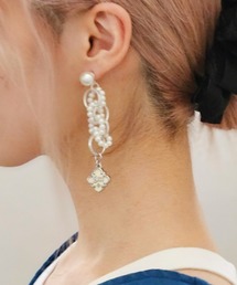 CRYSTAL BALL（クリスタルボール）の「リングパールピアス（ピアス（両耳用））」