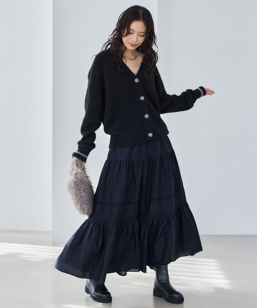 セール】BARNYARDSTORM / ピンタックレースコットンスカート / ハンド