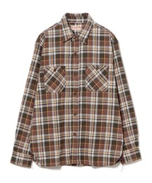 SUGAR CANE（シュガーケーン）の「SUGAR CANE / TWILL CHECK WORK SHIRT（シャツ/ブラウス）」